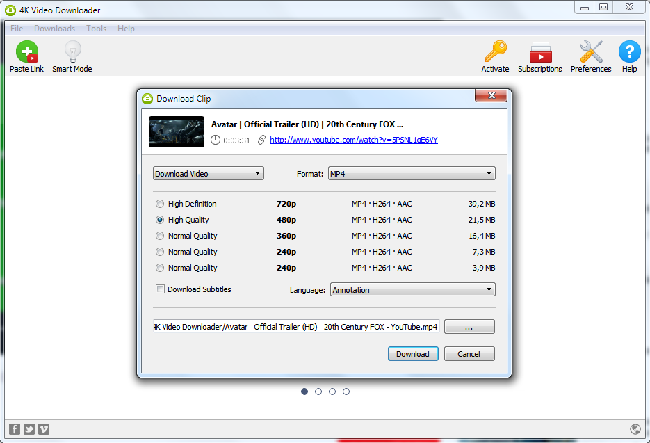 4K Video Downloader Free